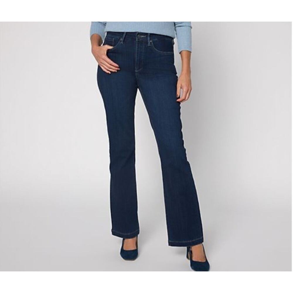 NYDJ Barbara Bootcut Sure Stretch LiftXTuck Coldwater Dark Blue 18P A704673 NWOT